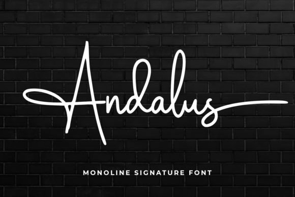 Andalus: A Bold Script for Authentic Brand Identity