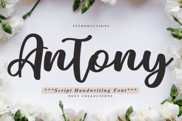 Antony: The Playful Handwritten Font for Crafters