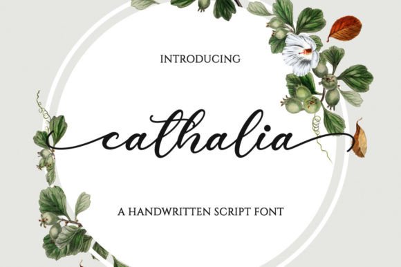 Cathalia: A Timeless Handwritten Font
