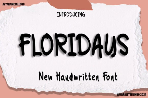 Floridays Font for Creative Projects