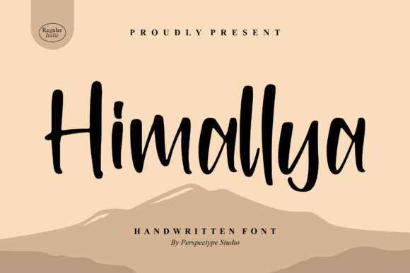 Himallya: A Handwritten Font for Editorial Grace