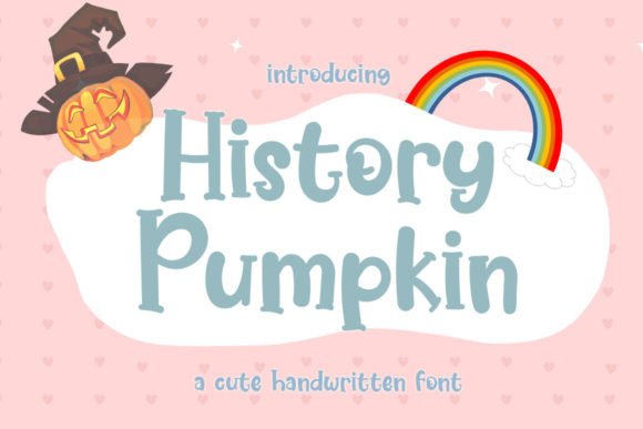 History Pumpkin Font for Creative Campaigns