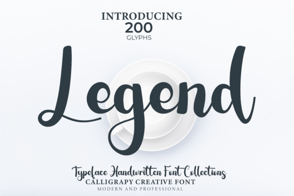 Legend: A Handwritten Font for Web Design
