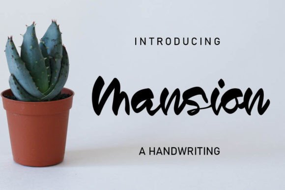 Mansion Font: A Whimsical Touch for Design