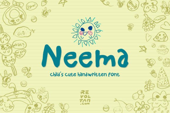 Neema: A Hand-Lettered Typeface for Creative Projects