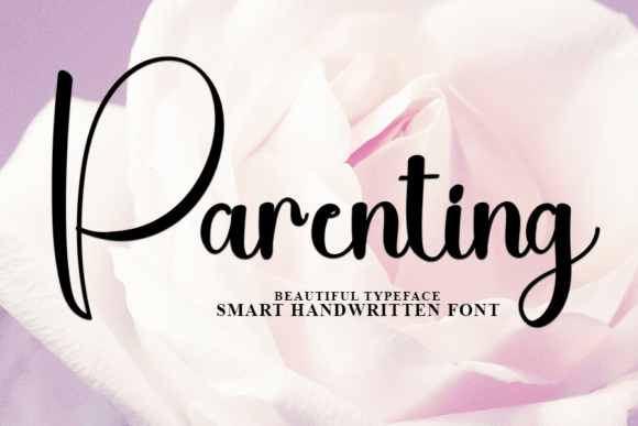 Parenting Font: A Refined Script for Elegant Brand Identity