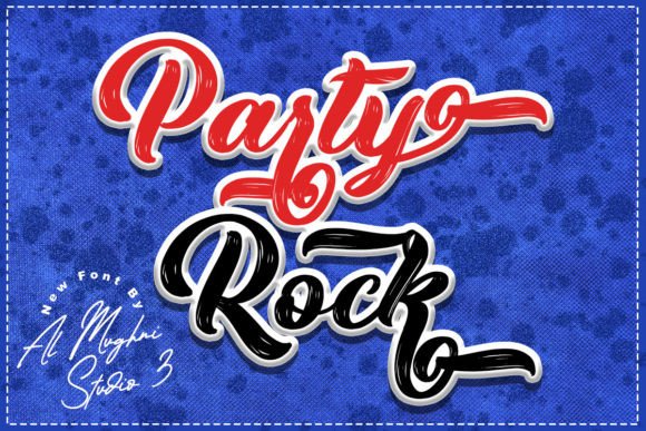 Party Rock: The Retro Handwritten Font for Bold Marketing