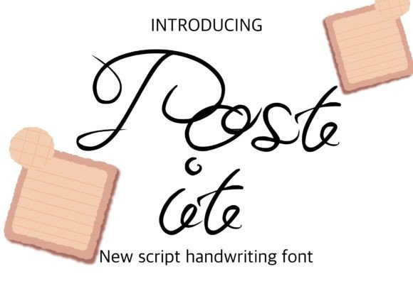 Post It Font: The Perfect Handwritten Typeface for Crafters