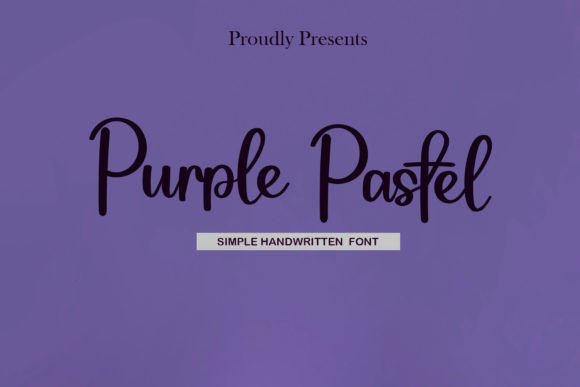 Purple Pastel Font Review