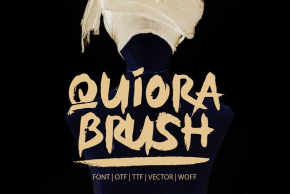 Quiora Brush: A Handwritten Font for Editorial Design