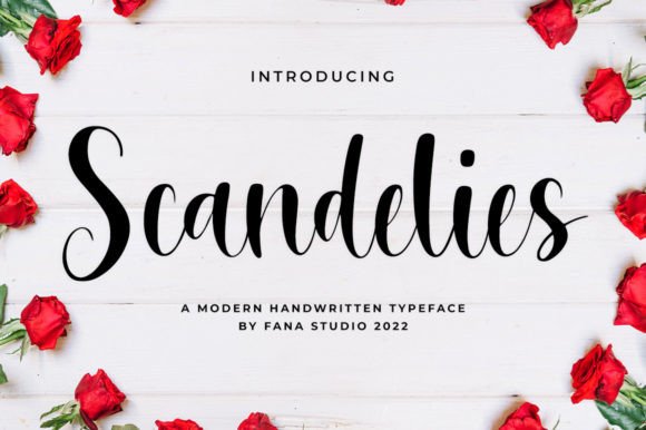 Scandelies: A Script Font That Elevates Your Brand