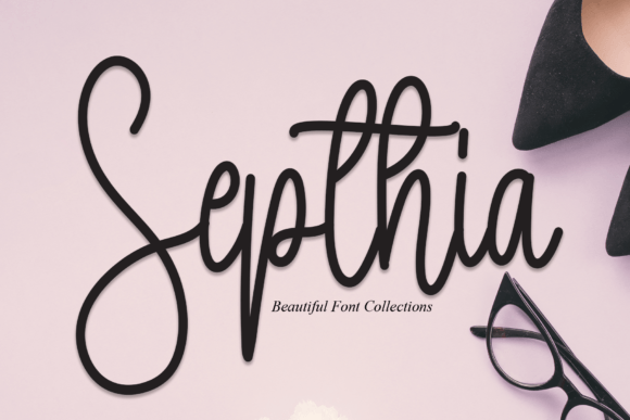 Septhia: A Script Font for Creative Campaigns