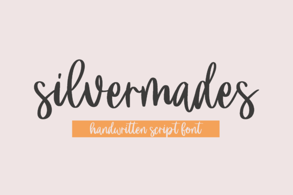 Silvermades: A Romantic Script Font