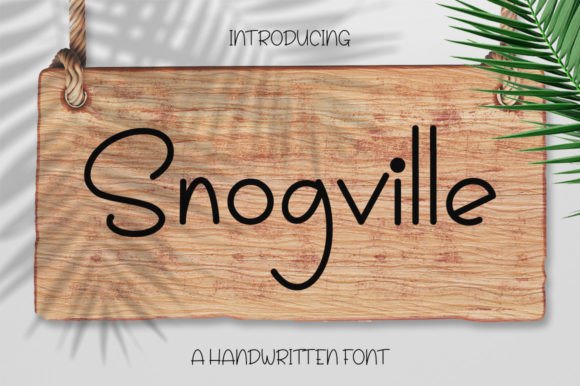 Snogville: A Magical Font for Business