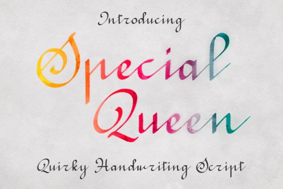 Special Queen Font for Business