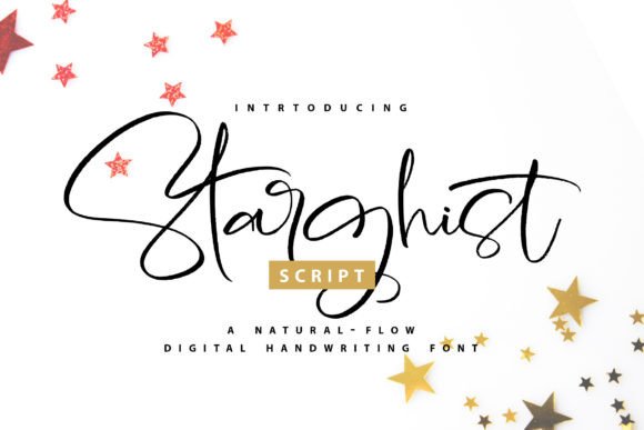 Starghist: A Stylish Script Font