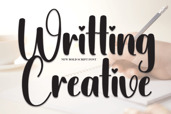 Writting Creative: A Polished Typeface for Small Business Branding